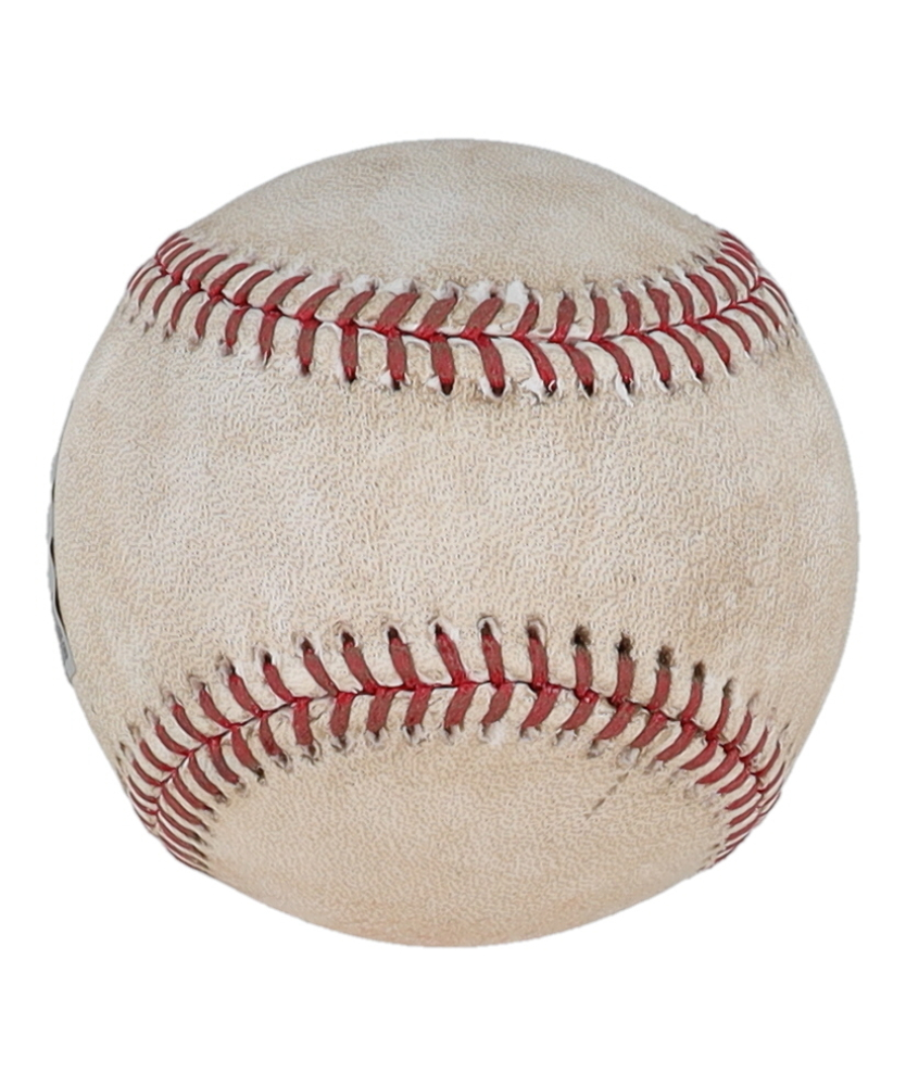 2022 Yankees vs Rays GameUsed OML Baseball (MLB & Fanatics) Pristine