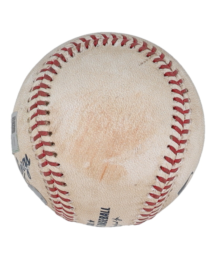 2022 Yankees vs Rays GameUsed OML Baseball (MLB & Fanatics) Pristine