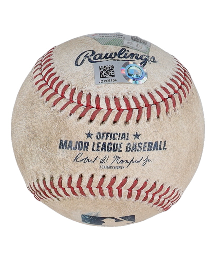 2022 Yankees vs Blue Jays Game-Used OML Baseball (MLB & Fanatics) at PristineAuction.com 2022 Yankees vs Blue Jays Game-Used OML Baseball (MLB & Fanatics) at PristineAuction.com