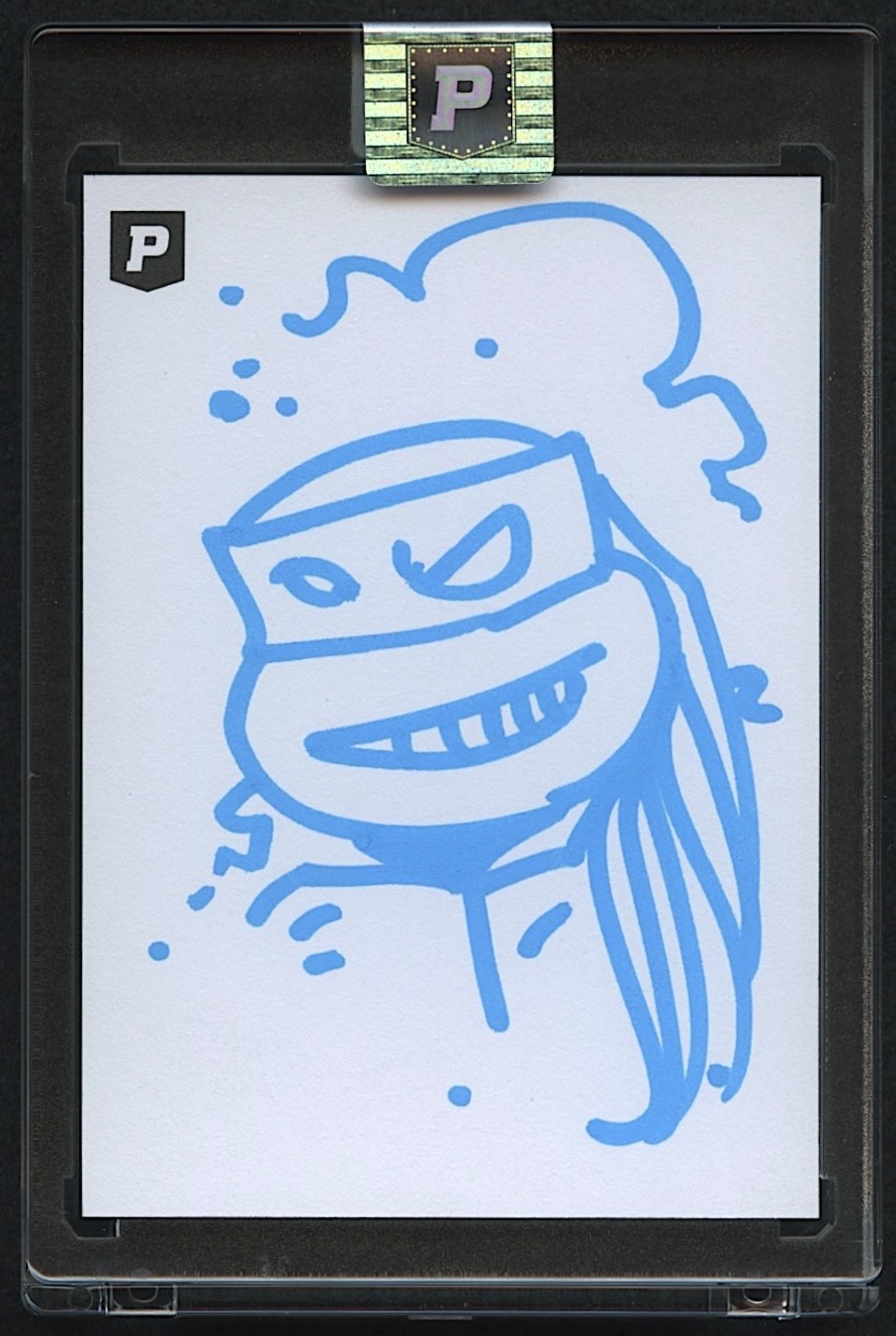Leonardo | Teenage Mutant Ninja Turtles | Original Art Sketch Card by Kevin Eastman (1/1 Original Art) at PristineAuction.com Leonardo | Teenage Mutant Ninja Turtles | Original Art Sketch Card by Kevin Eastman (1/1 Original Art) at PristineAuction.com
