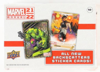 2021-22 Upper Deck Marvel Blaster Box With (6) Packs at PristineAuction.com