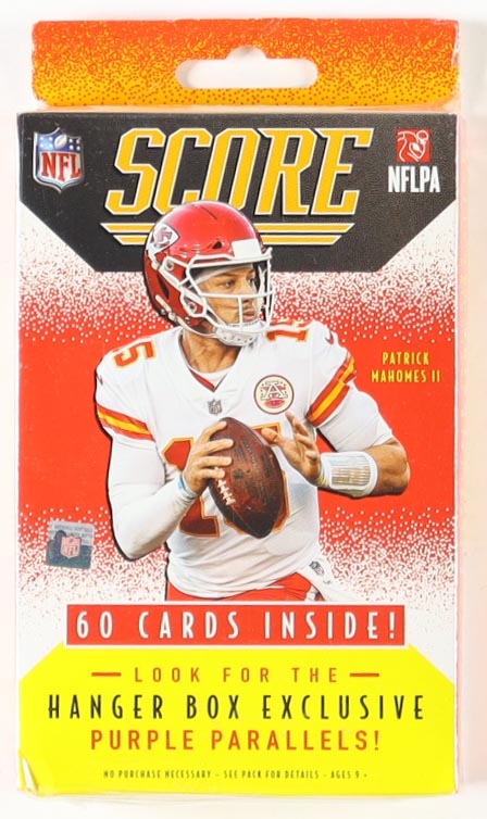 2021 Score Football Hanger Box with (60) Cards at PristineAuction.com 2021 Score Football Hanger Box with (60) Cards at PristineAuction.com