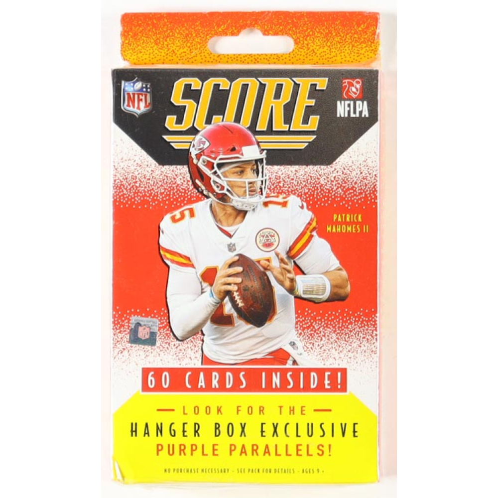 2021 Score Football Hanger Box with (60) Cards Pristine Auction