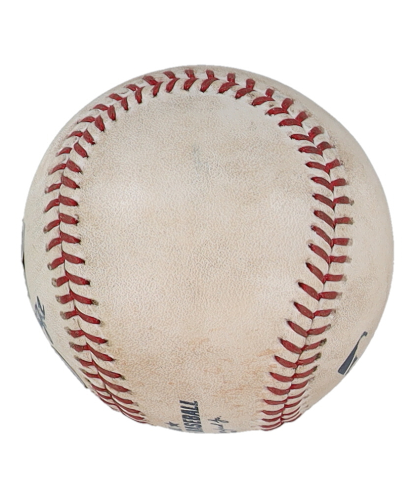 2022 Yankees vs Rays GameUsed OML Baseball (MLB & Fanatics) Pristine