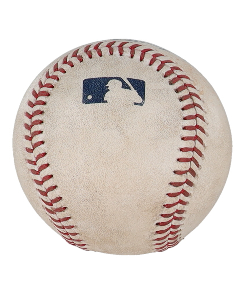 2022 Yankees vs Rays GameUsed OML Baseball (MLB & Fanatics) Pristine