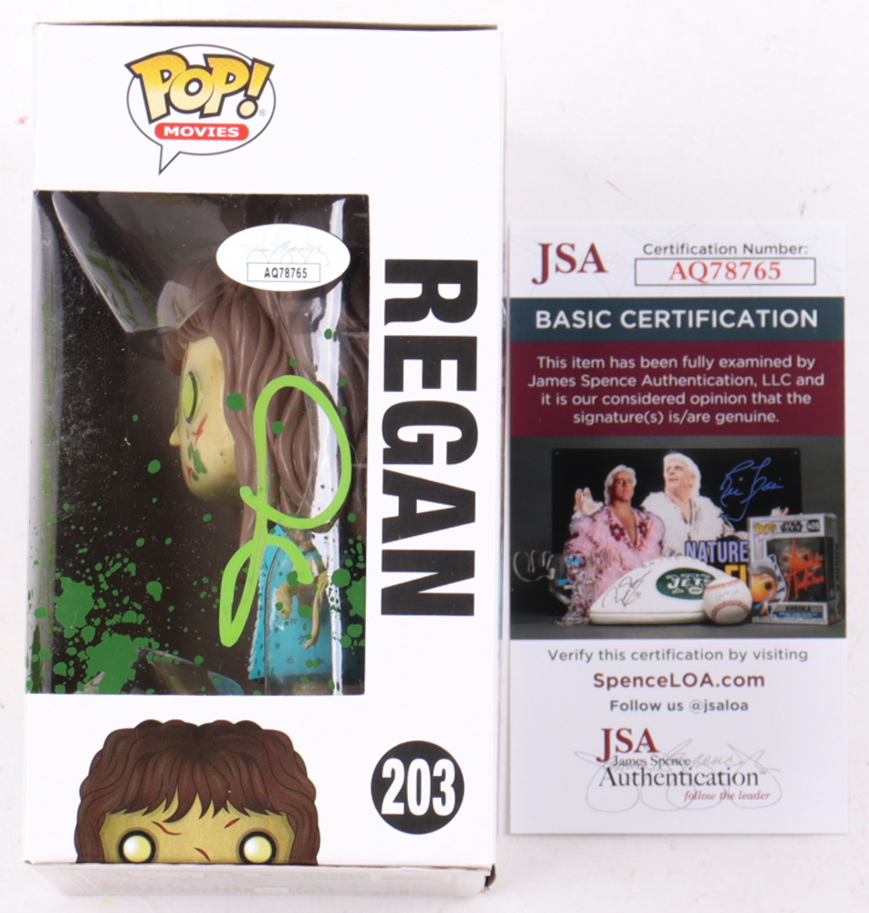 Linda Blair Signed "The Exorcist" #203 Regan Funko Pop! Vinyl Figure (JSA) at PristineAuction.com Linda Blair Signed "The Exorcist" #203 Regan Funko Pop! Vinyl Figure (JSA) at PristineAuction.com