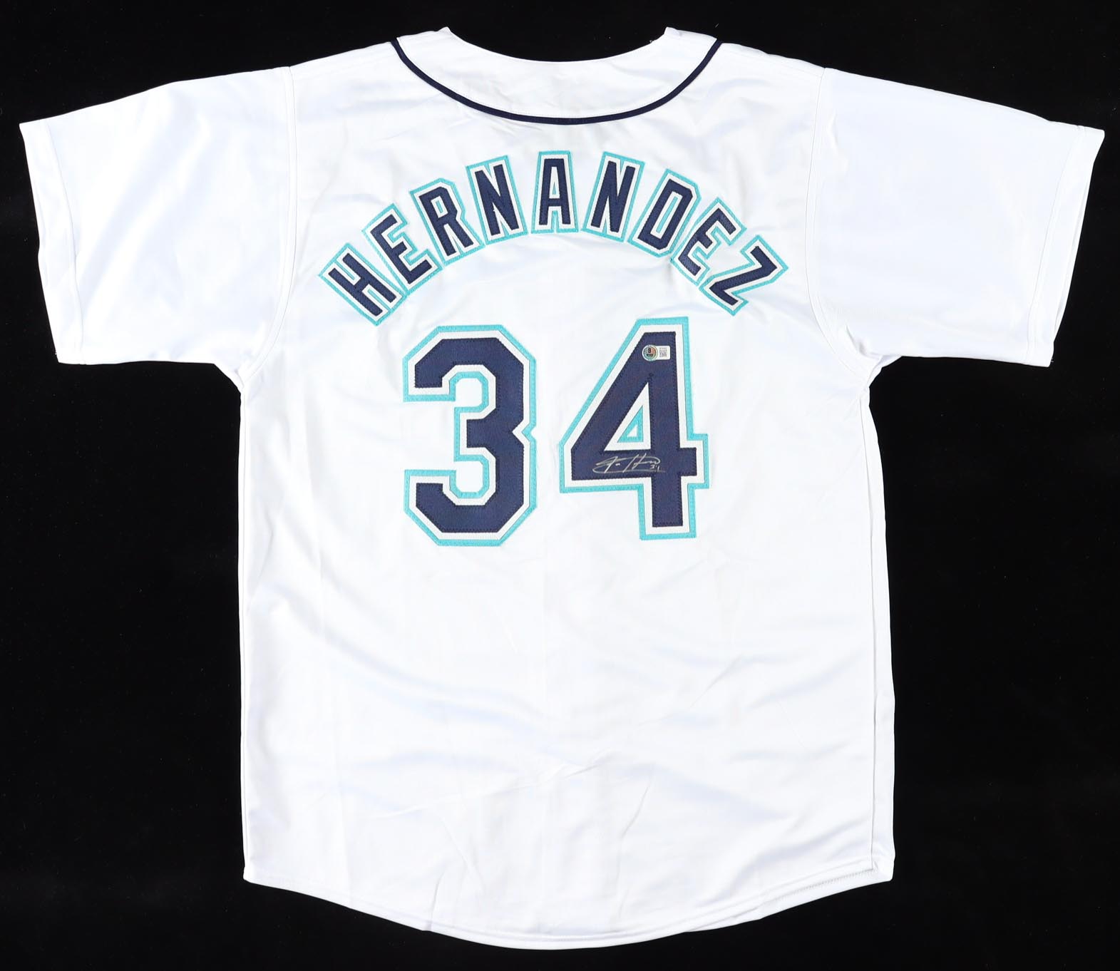 Felix Hernandez Signed Jersey (Beckett) at PristineAuction.com Felix Hernandez Signed Jersey (Beckett) at PristineAuction.com