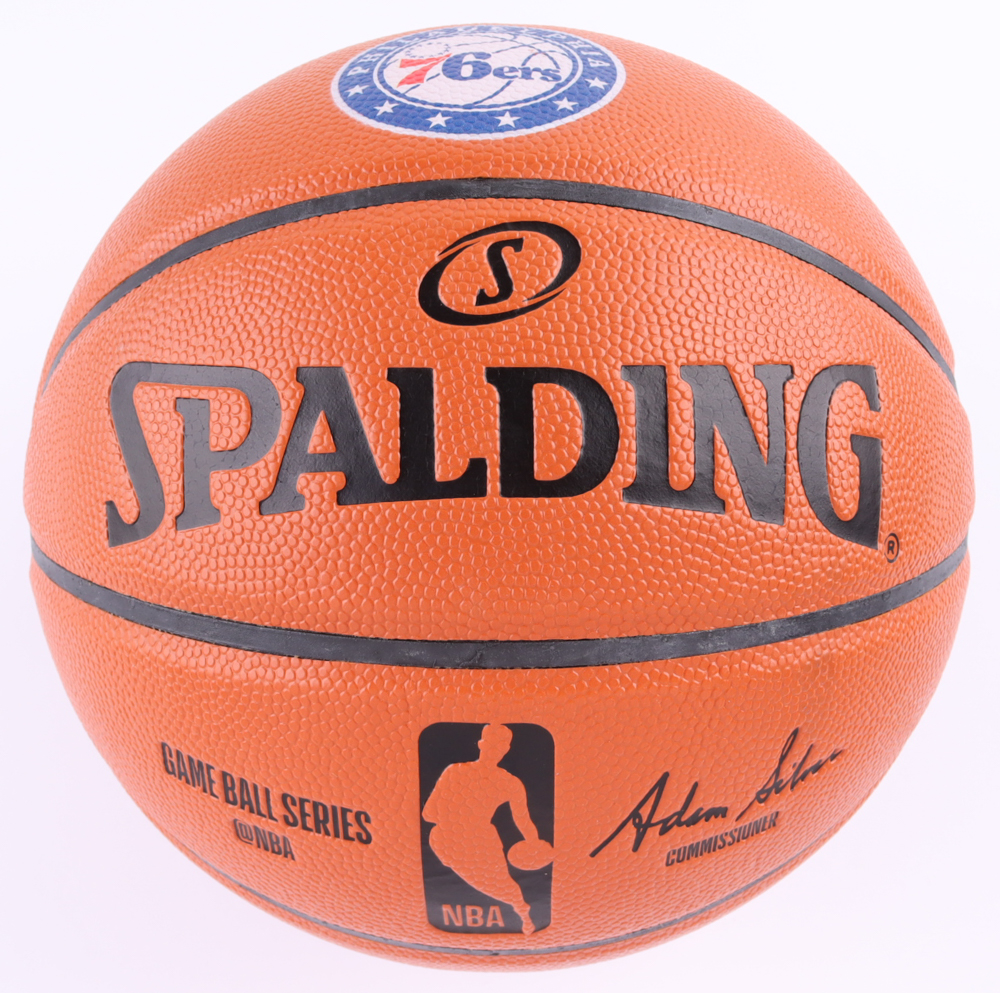 Julius "Dr. J" Erving Signed 76ers Logo NBA Basketball (JSA) at PristineAuction.com Julius "Dr. J" Erving Signed 76ers Logo NBA Basketball (JSA) at PristineAuction.com