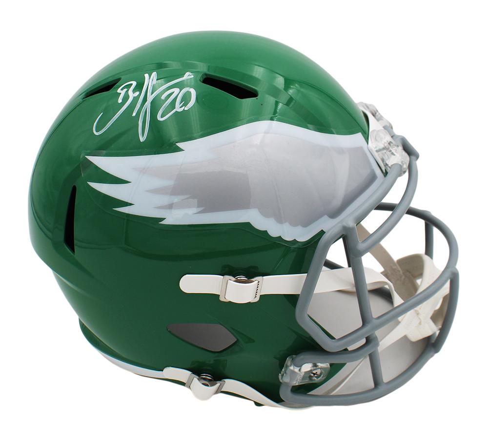 Brian Dawkins Signed Eagles Full-Size Throwback Alternate Speed Helmet (Beckett) at PristineAuction.com Brian Dawkins Signed Eagles Full-Size Throwback Alternate Speed Helmet (Beckett) at PristineAuction.com