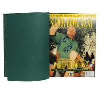 Brett Favre & Desmond Howard Signed Packers LE "Super Bowl XXXI" Hardback Program Inscribed "MVP" (Radtke) at PristineAuction.com