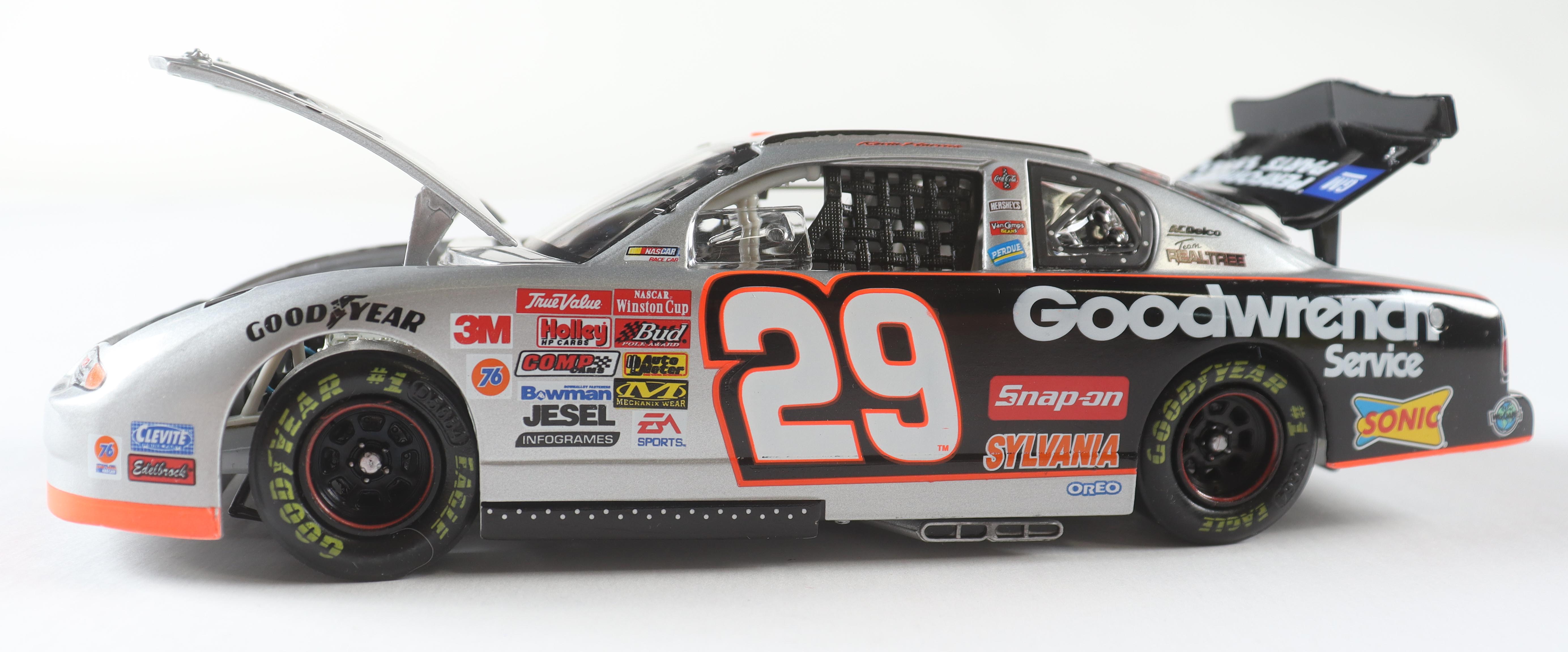 Kevin Harvick Signed LE NASCAR #29 GM Goodwrench Service 2002 Monte Carlo 1:24 Scale Diecast Car (JSA) at PristineAuction.com Kevin Harvick Signed LE NASCAR #29 GM Goodwrench Service 2002 Monte Carlo 1:24 Scale Diecast Car (JSA) at PristineAuction.com