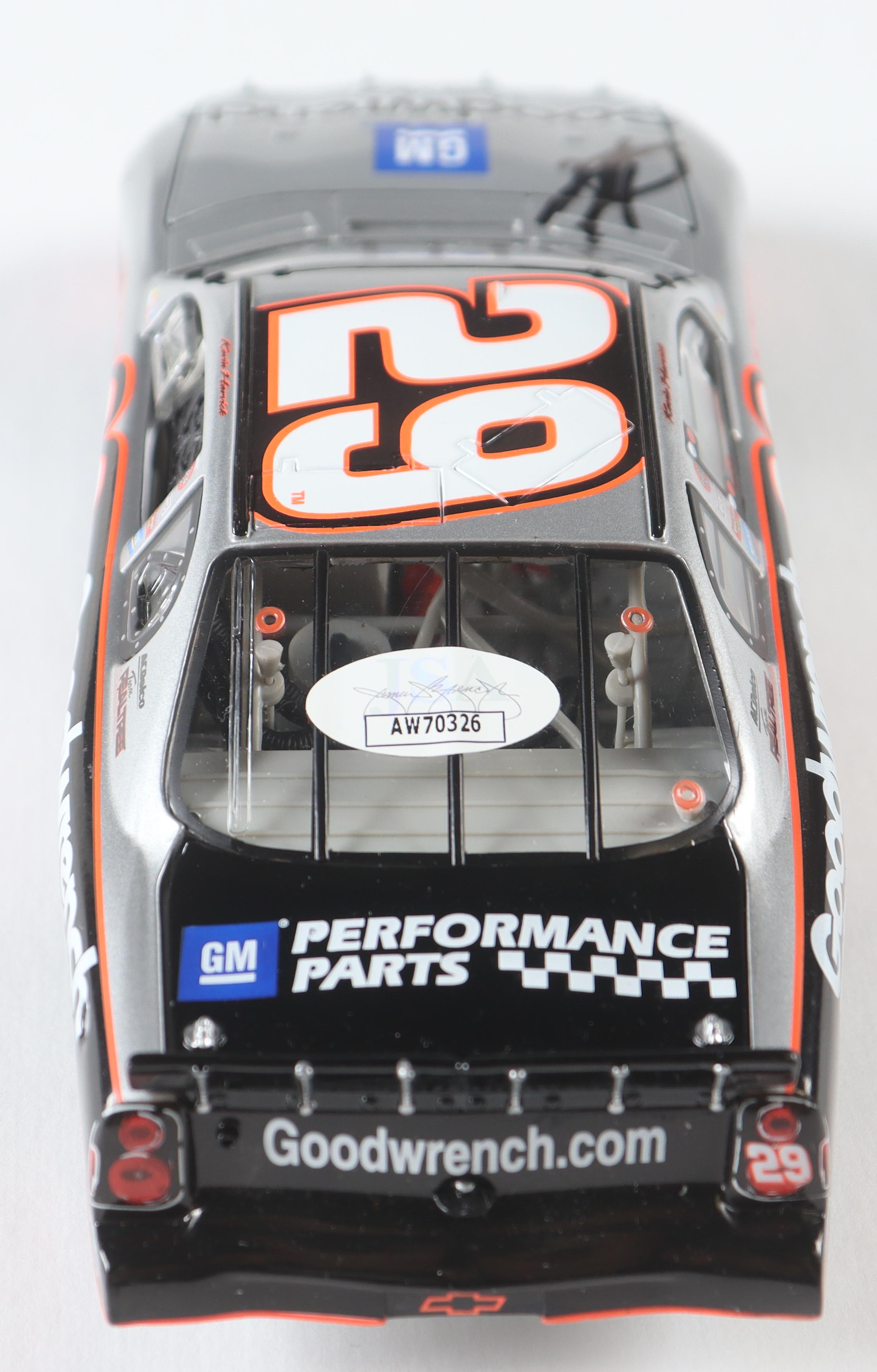 Kevin Harvick Signed LE NASCAR #29 GM Goodwrench Service 2002 Monte Carlo 1:24 Scale Diecast Car (JSA) at PristineAuction.com Kevin Harvick Signed LE NASCAR #29 GM Goodwrench Service 2002 Monte Carlo 1:24 Scale Diecast Car (JSA) at PristineAuction.com