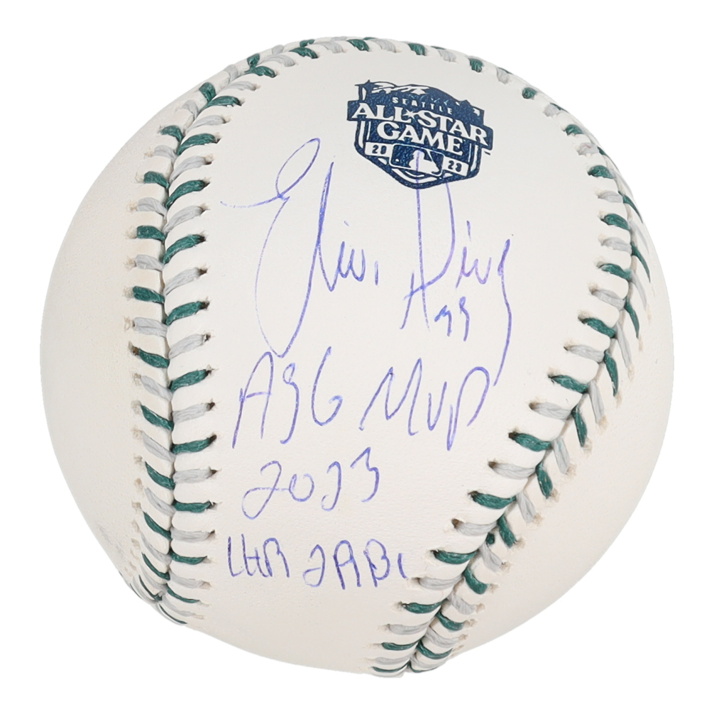Elias Diaz Signed 2023 AllStar Game Logo Baseball Inscribed "ASG MVP