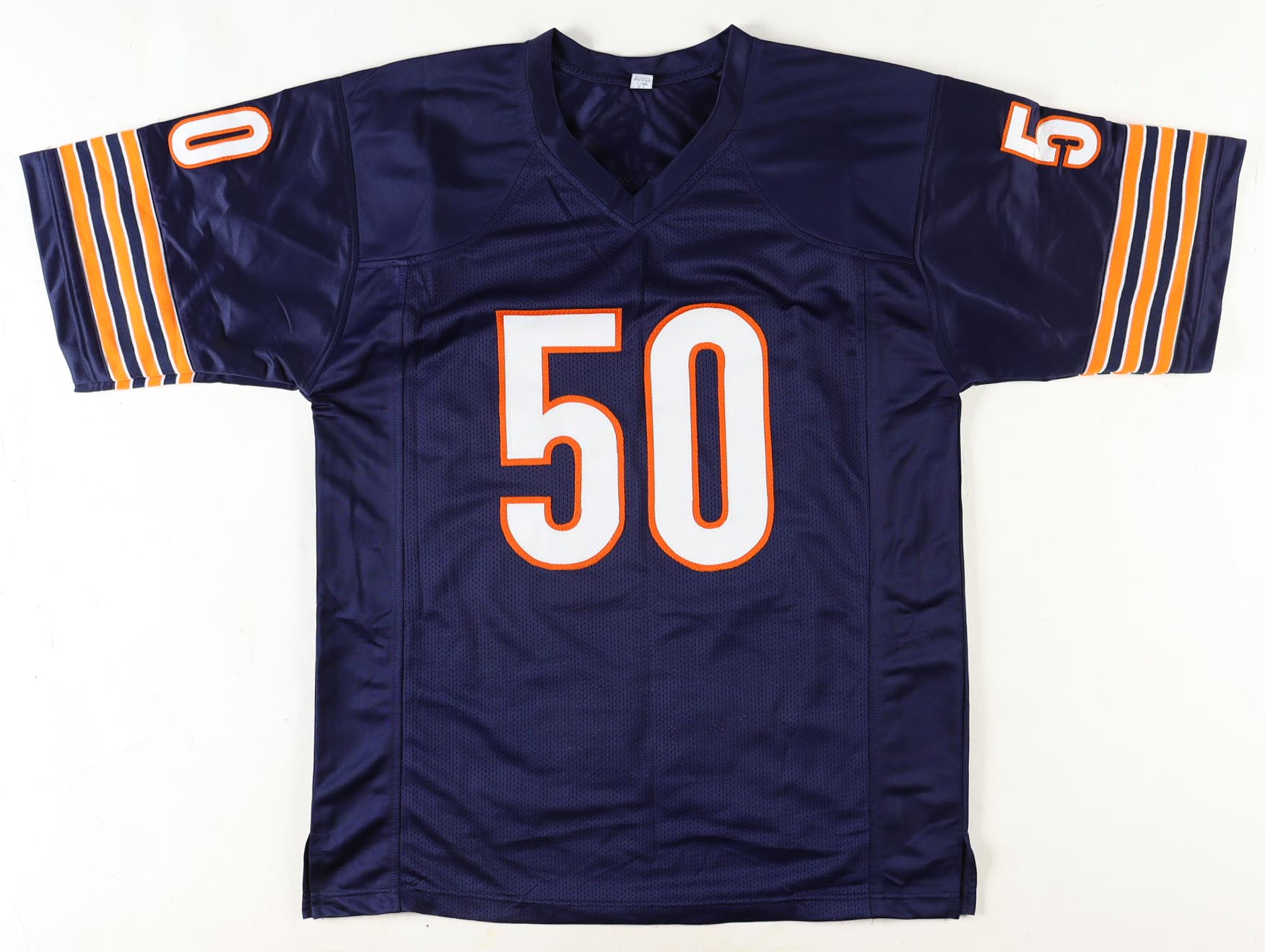 Mike Singletary Signed Career Highlight Stat Jersey Inscribed "HOF 98" (JSA) at PristineAuction.com Mike Singletary Signed Career Highlight Stat Jersey Inscribed "HOF 98" (JSA) at PristineAuction.com