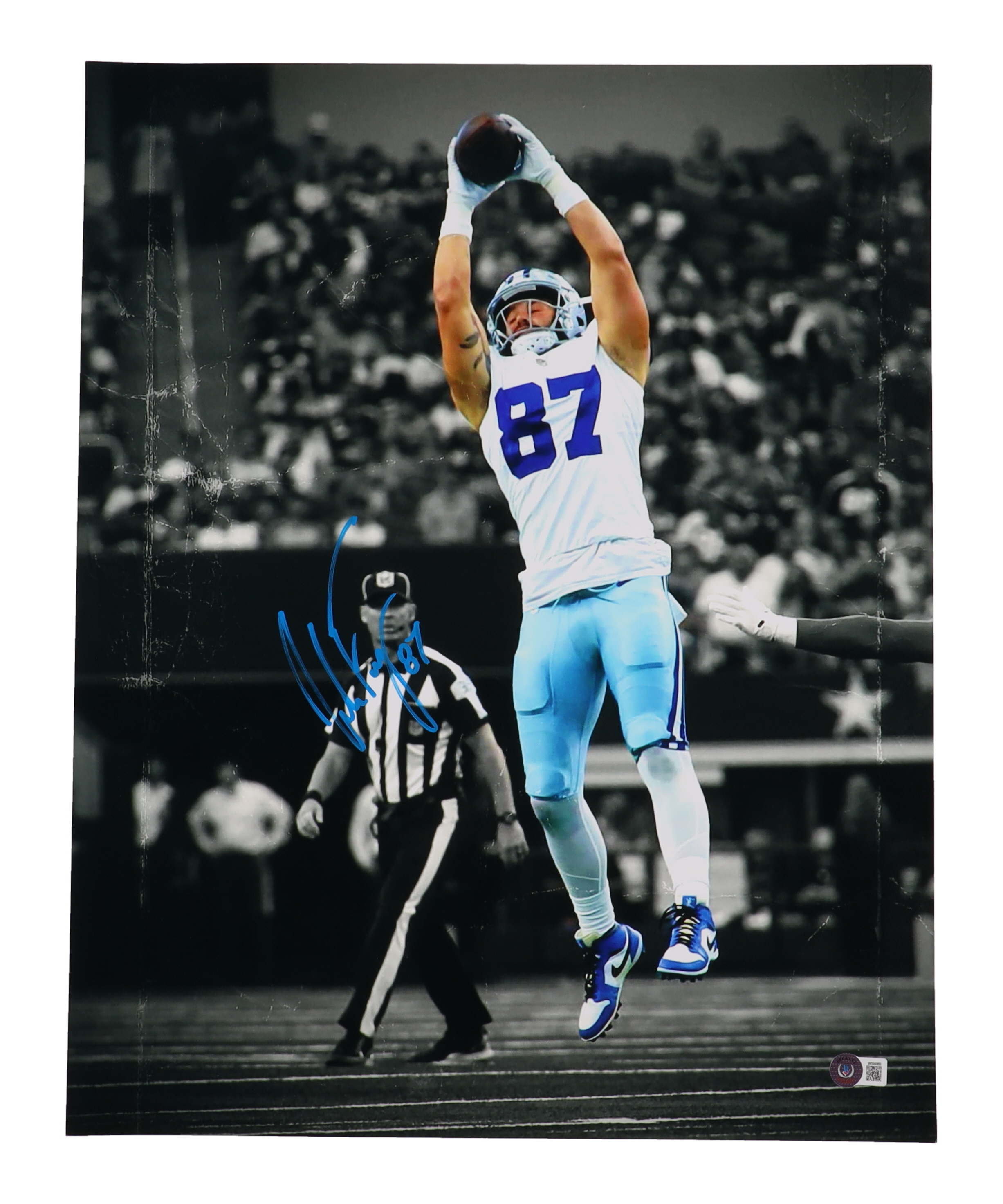 Jake Ferguson Signed Cowboys 16x20 Photo (Beckett) at PristineAuction.com Jake Ferguson Signed Cowboys 16x20 Photo (Beckett) at PristineAuction.com