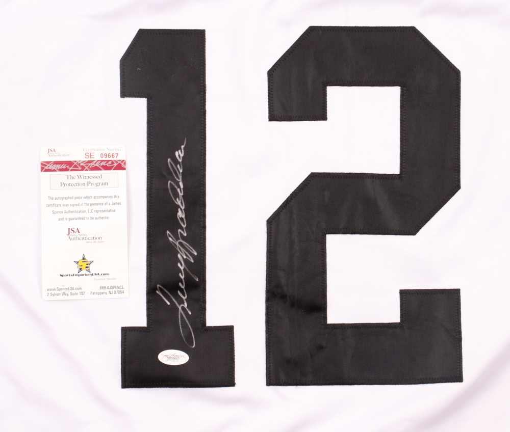 Terry Bradshaw Signed Career Highlight Stat Jersey (JSA) at PristineAuction.com Terry Bradshaw Signed Career Highlight Stat Jersey (JSA) at PristineAuction.com
