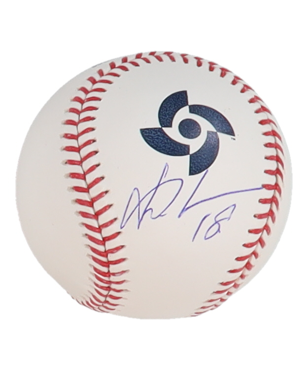 Yoshinobu Yamamoto Signed 2023 World Baseball Classic Logo Baseball (MLB) at PristineAuction.com Yoshinobu Yamamoto Signed 2023 World Baseball Classic Logo Baseball (MLB) at PristineAuction.com