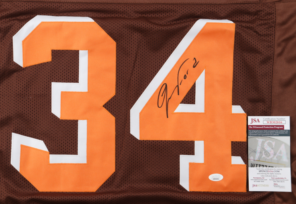 Jerome Ford Signed Jersey (JSA) at PristineAuction.com Jerome Ford Signed Jersey (JSA) at PristineAuction.com