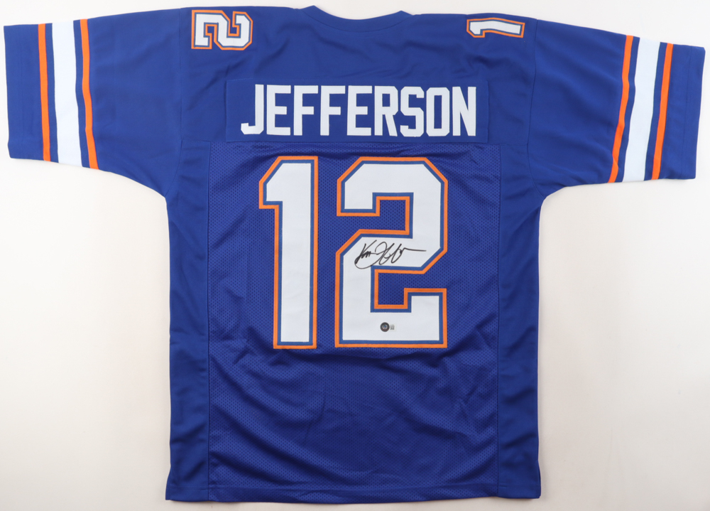 Van Jefferson Signed Jersey (Beckett) at PristineAuction.com Van Jefferson Signed Jersey (Beckett) at PristineAuction.com