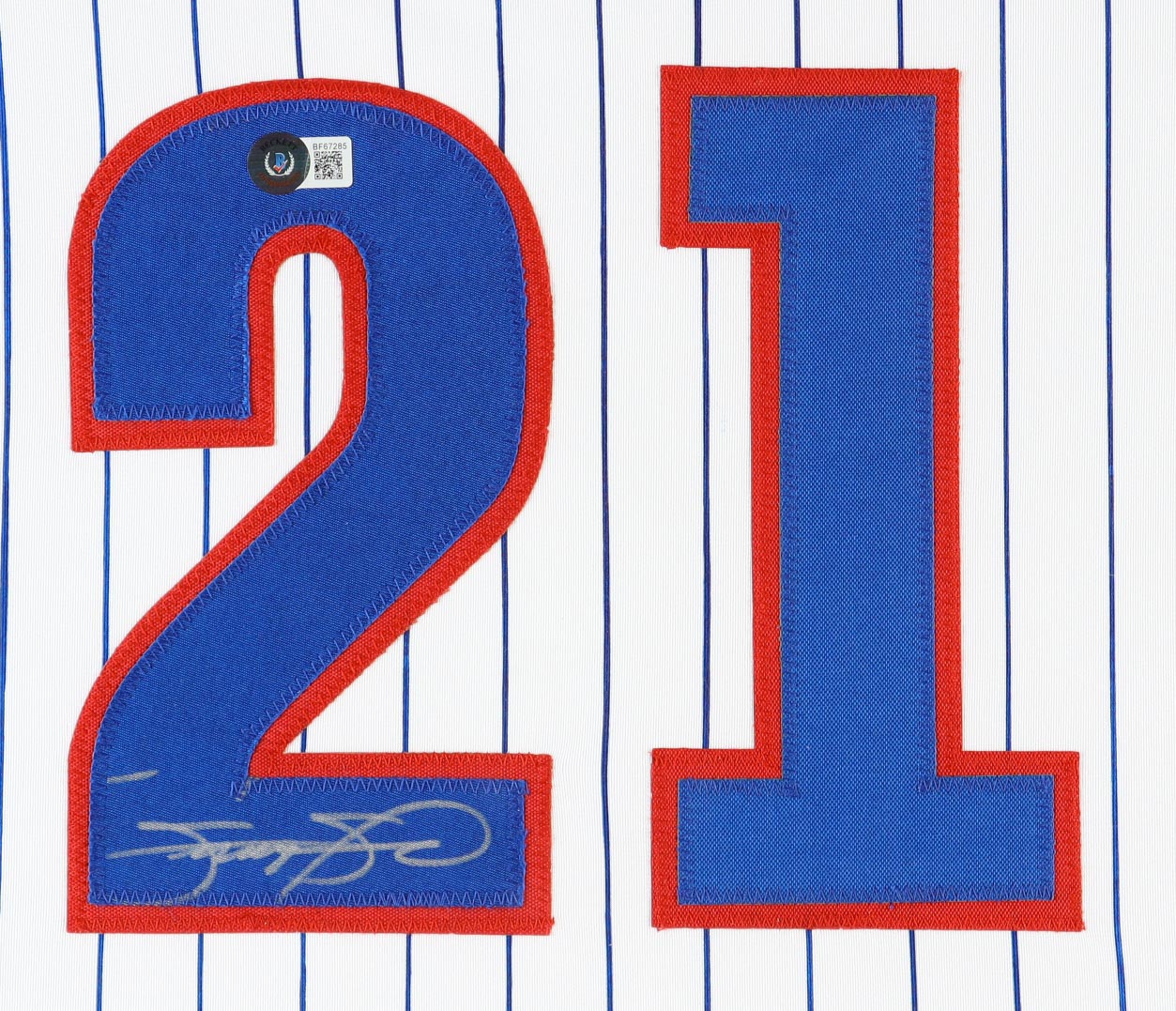 Sammy Sosa Signed Custom Framed Jersey Display (Beckett) at PristineAuction.com Sammy Sosa Signed Custom Framed Jersey Display (Beckett) at PristineAuction.com