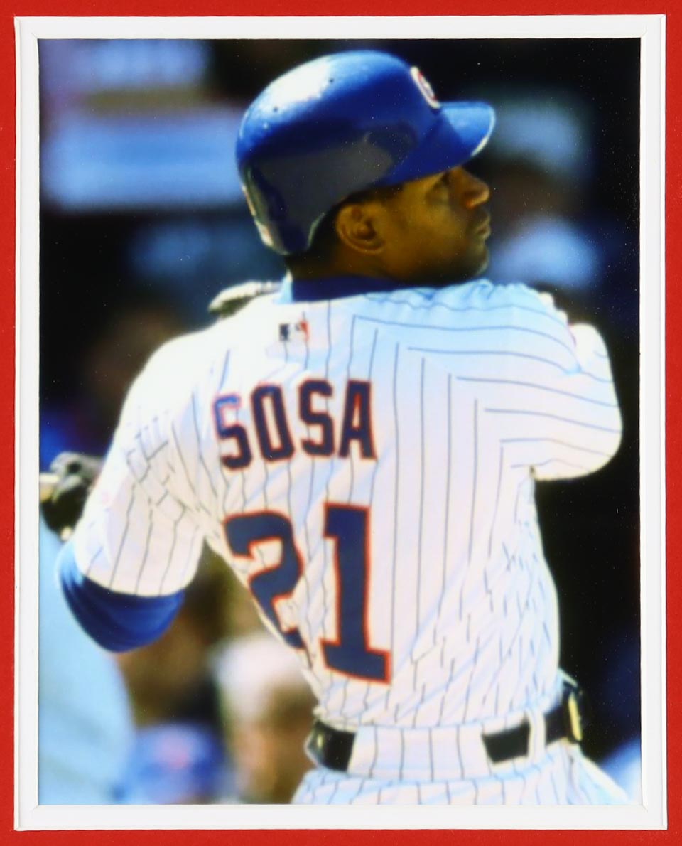 Sammy Sosa Signed Custom Framed Jersey Display (Beckett) at PristineAuction.com Sammy Sosa Signed Custom Framed Jersey Display (Beckett) at PristineAuction.com