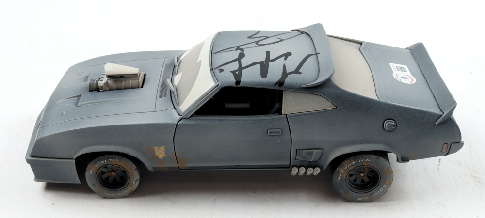 Mel Gibson & Tom Hardy Signed LE Last of the V8 Interceptors 1973 Ford Falcon XB 1:18 Die-Cast Car (Beckett) at PristineAuction.com Mel Gibson & Tom Hardy Signed LE Last of the V8 Interceptors 1973 Ford Falcon XB 1:18 Die-Cast Car (Beckett) at PristineAuction.com