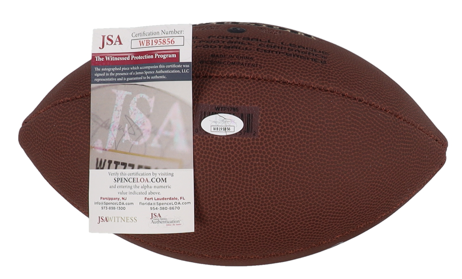 Ron Jaworski Signed NFL Football (JSA) at PristineAuction.com Ron Jaworski Signed NFL Football (JSA) at PristineAuction.com
