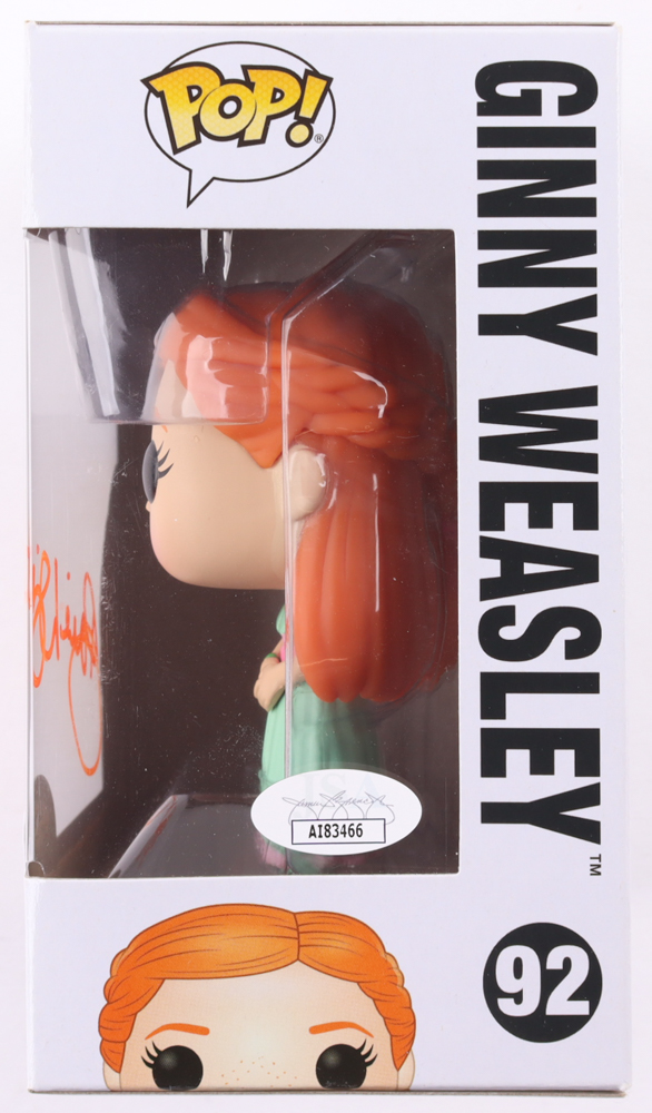 Bonnie Wright Signed "Harry Potter" #92 Ginny Weasley Funko Pop! Vinyl Figure (JSA) at PristineAuction.com Bonnie Wright Signed "Harry Potter" #92 Ginny Weasley Funko Pop! Vinyl Figure (JSA) at PristineAuction.com
