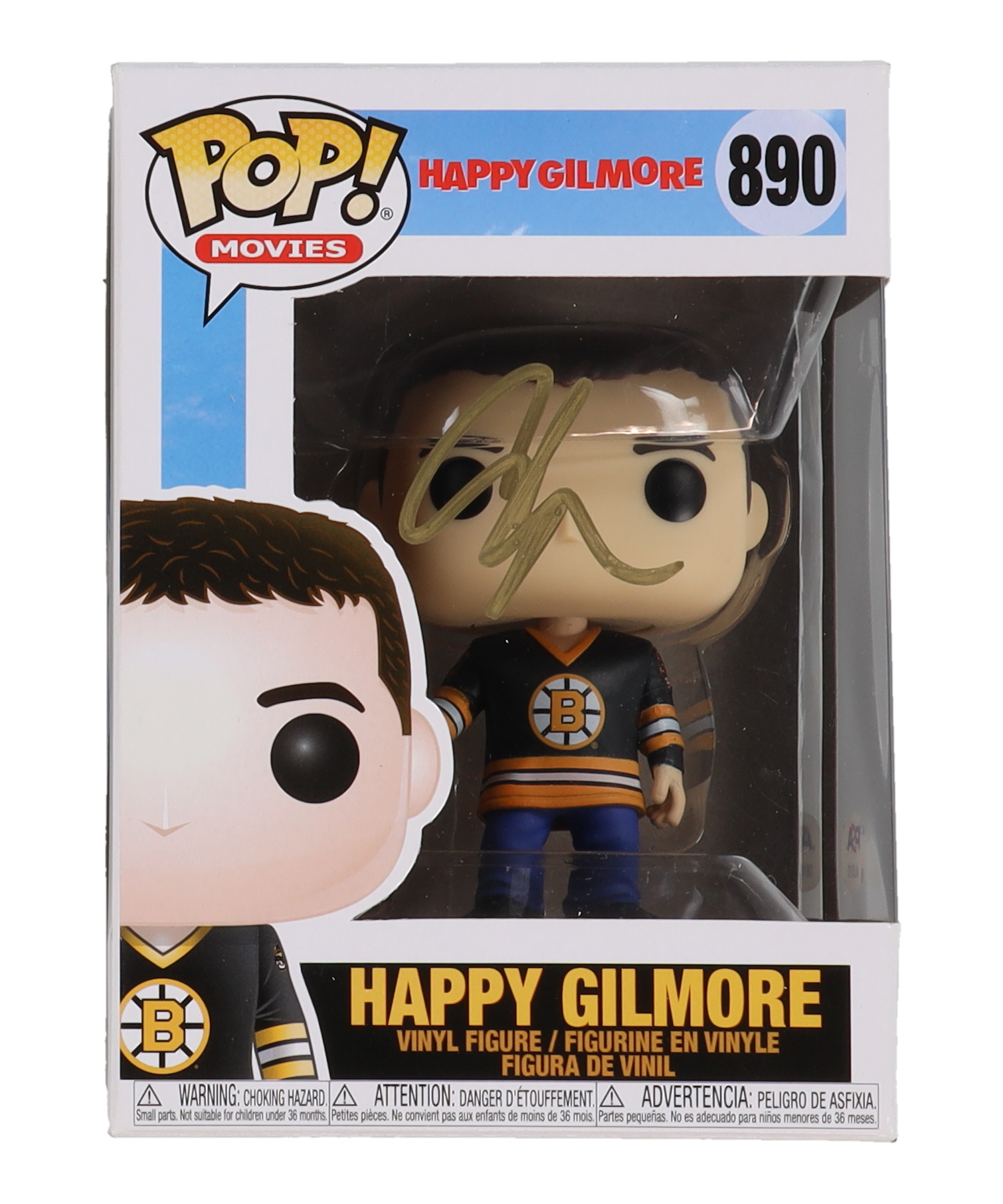 Adam Sandler Signed "Happy Gilmore" #890 Happy Gilmore Funko Pop! Vinyl Figure (PSA) at PristineAuction.com Adam Sandler Signed "Happy Gilmore" #890 Happy Gilmore Funko Pop! Vinyl Figure (PSA) at PristineAuction.com