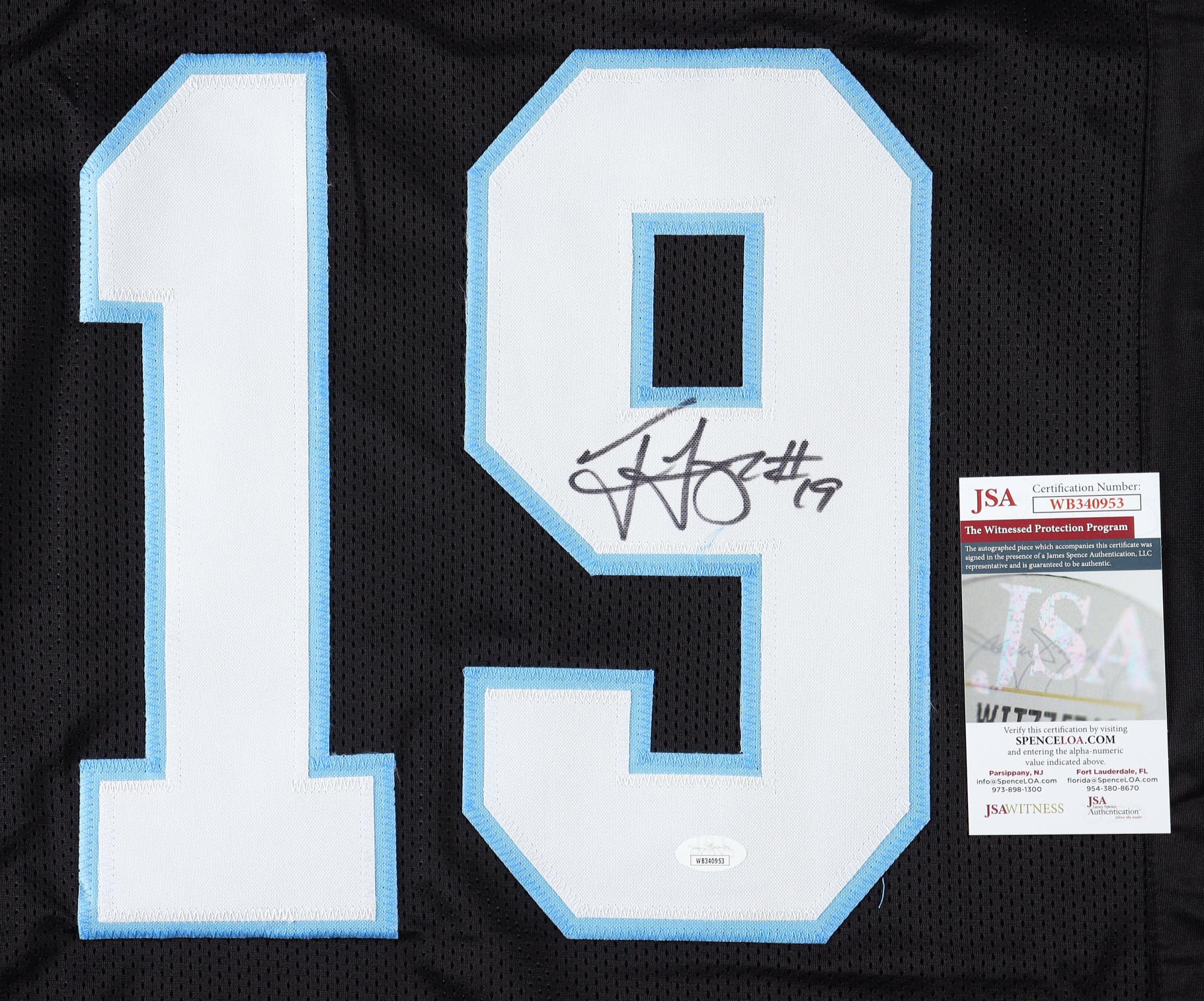Ted Ginn Jr. Signed Jersey (JSA) at PristineAuction.com Ted Ginn Jr. Signed Jersey (JSA) at PristineAuction.com