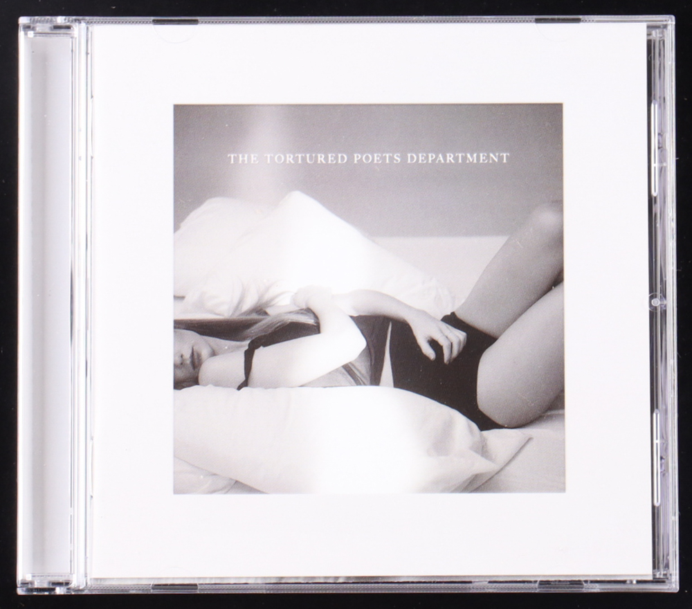 Taylor Swift Signed "The Tortured Poets Department" Custom Framed CD Album Insert Display with Disc and CD Case (Beckett) at PristineAuction.com Taylor Swift Signed "The Tortured Poets Department" Custom Framed CD Album Insert Display with Disc and CD Case (Beckett) at PristineAuction.com