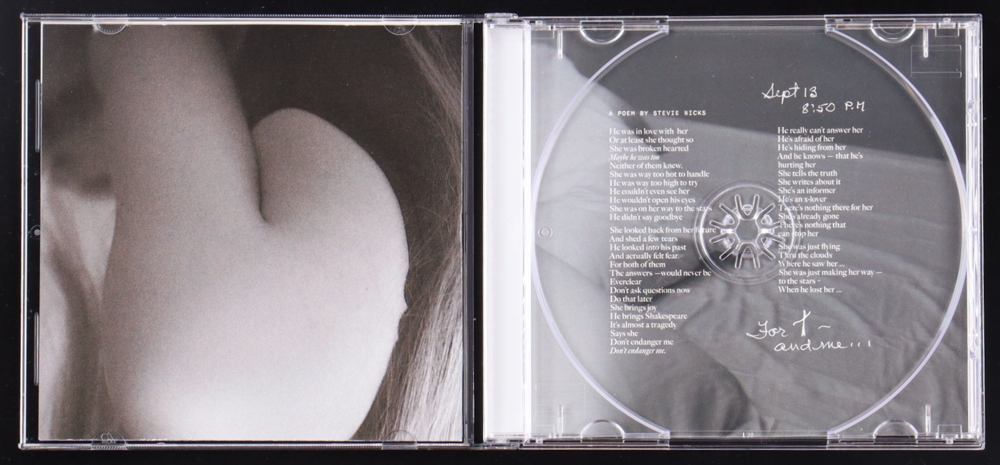 Taylor Swift Signed "The Tortured Poets Department" Custom Framed CD Album Insert Display with Disc and CD Case (Beckett) at PristineAuction.com Taylor Swift Signed "The Tortured Poets Department" Custom Framed CD Album Insert Display with Disc and CD Case (Beckett) at PristineAuction.com