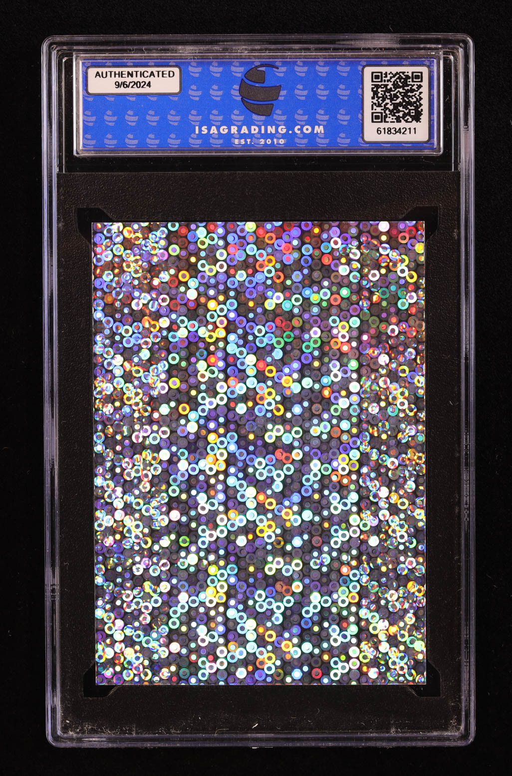 Drake Maye 2023 Leaf Rookie Silver Disco Gold Pre-Production Proof #NNO #1/1 RC (ISA 10) at PristineAuction.com Drake Maye 2023 Leaf Rookie Silver Disco Gold Pre-Production Proof #NNO #1/1 RC (ISA 10) at PristineAuction.com