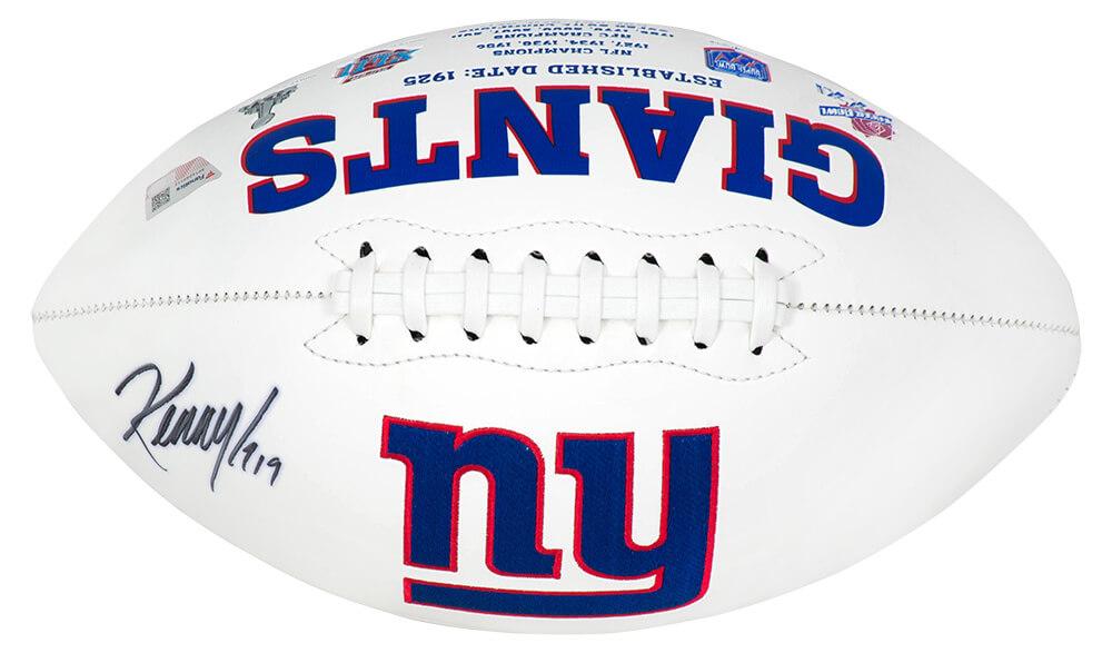 Kenny Golladay Signed Giants Logo Football (Fanatics) at PristineAuction.com Kenny Golladay Signed Giants Logo Football (Fanatics) at PristineAuction.com