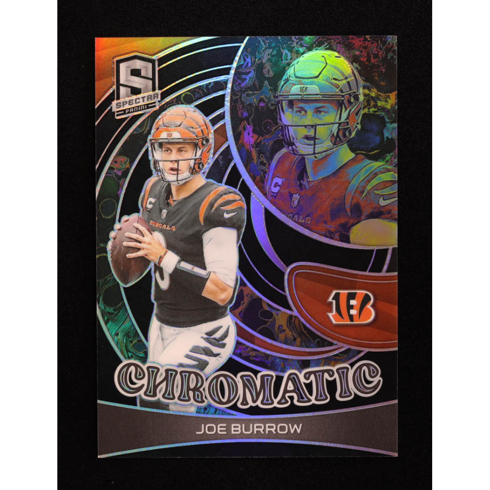 Joe Burrow 2023 Panini Spectra Chromatic CHJB 74/99 Pristine Auction