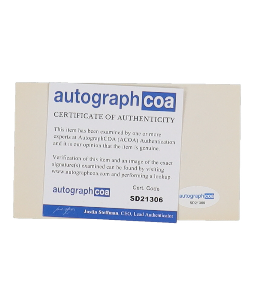 Betty Ford Signed Index Card (AutographCOA) at PristineAuction.com Betty Ford Signed Index Card (AutographCOA) at PristineAuction.com