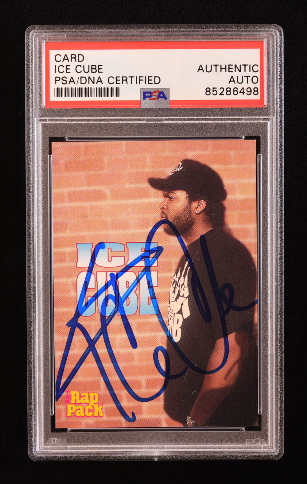 Ice Cube Signed 1991 Rap Pack #47 (PSA) at PristineAuction.com Ice Cube Signed 1991 Rap Pack #47 (PSA) at PristineAuction.com