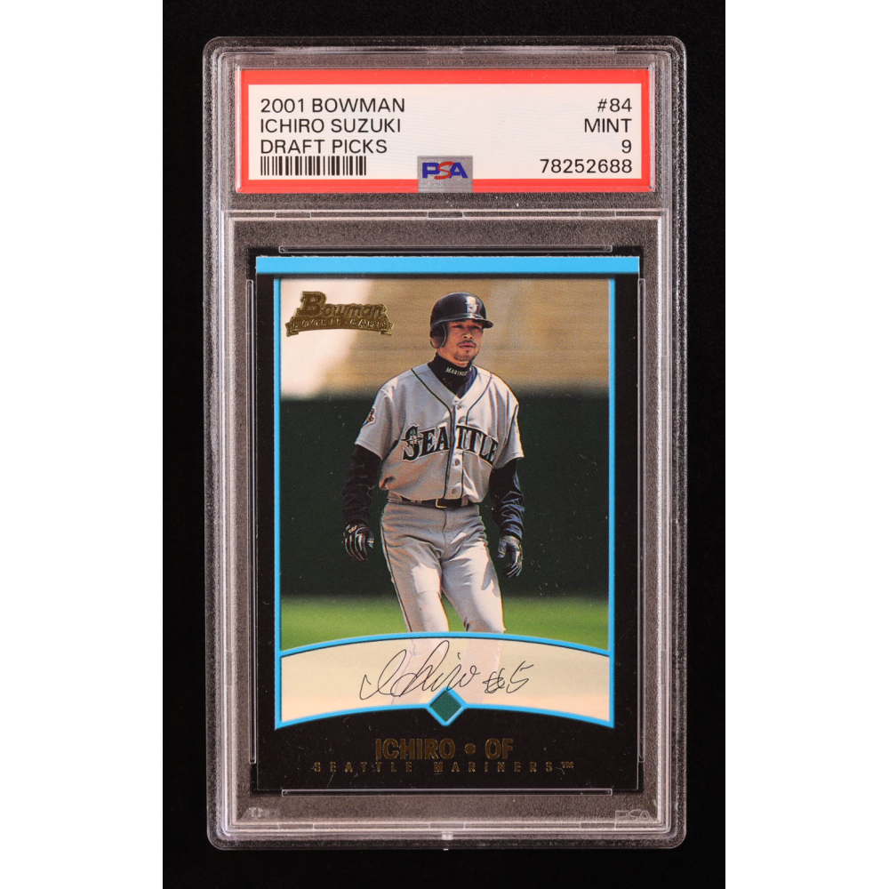 2001 BOWMAN DRAFT ICHIRO PSA 10 RC イチロー 2001 BOWMAN DRAFT