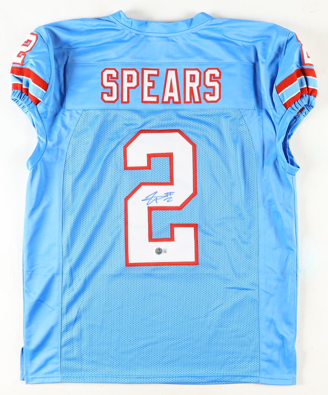 Tyjae Spears Signed Jersey (JSA) at PristineAuction.com Tyjae Spears Signed Jersey (JSA) at PristineAuction.com