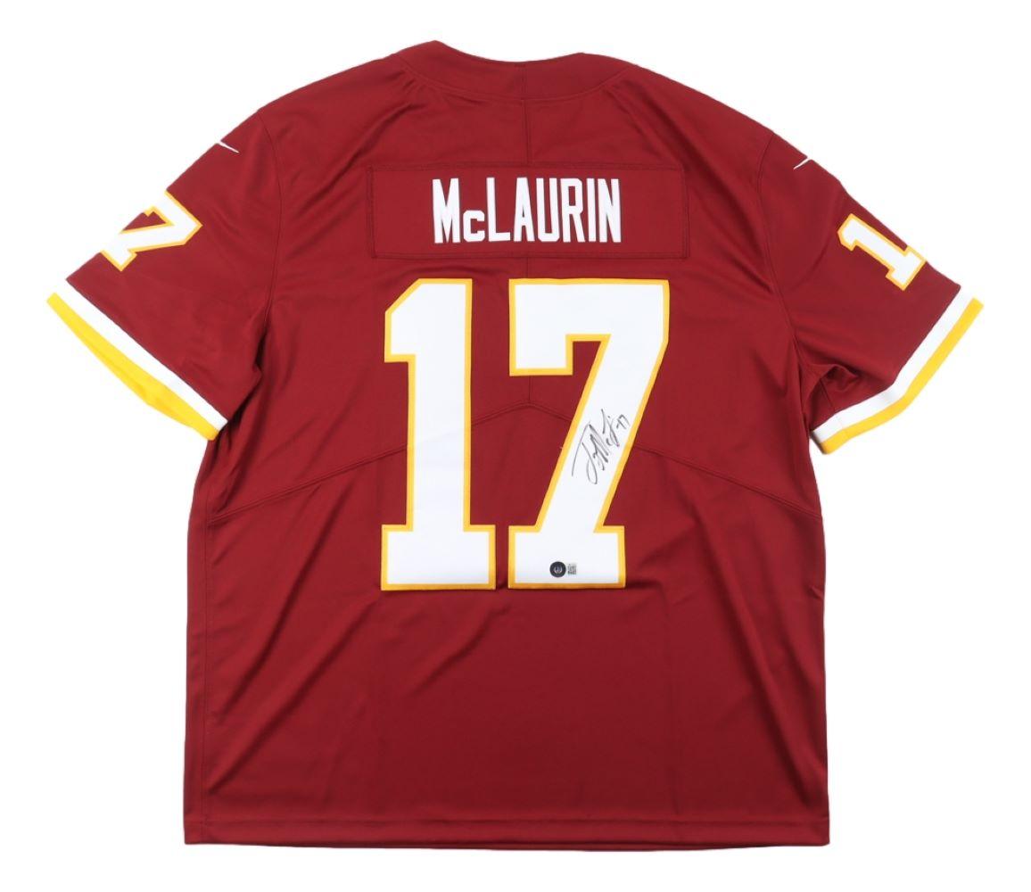 Terry McLaurin Signed Commanders Nike Limited Jersey (Beckett) at PristineAuction.com Terry McLaurin Signed Commanders Nike Limited Jersey (Beckett) at PristineAuction.com