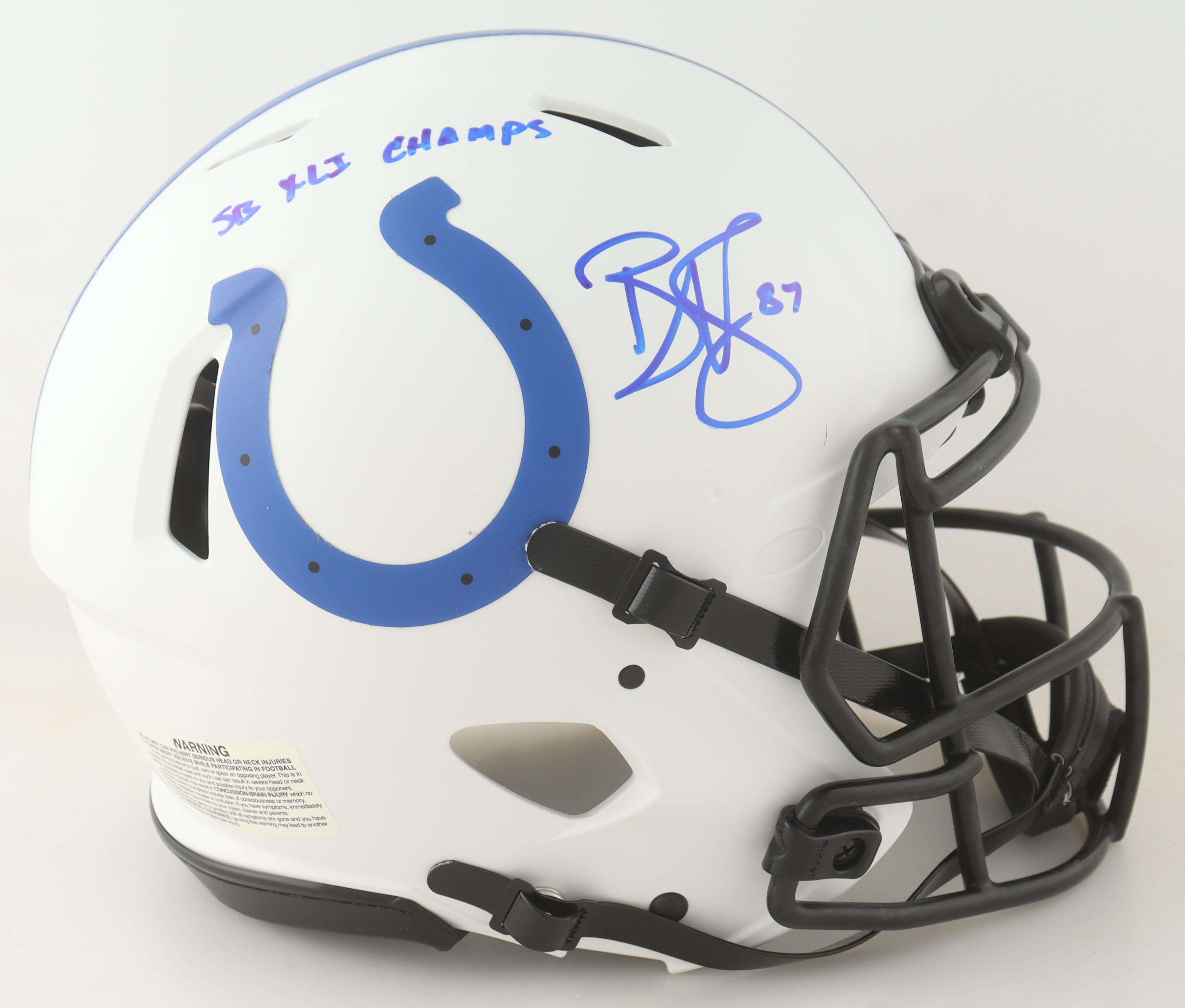 Reggie Wayne Signed Colts Full Size Authentic On Field Lunar Eclipse reggie-wayne-signed-colts-full-size-authentic-on-field-lunar-eclipse