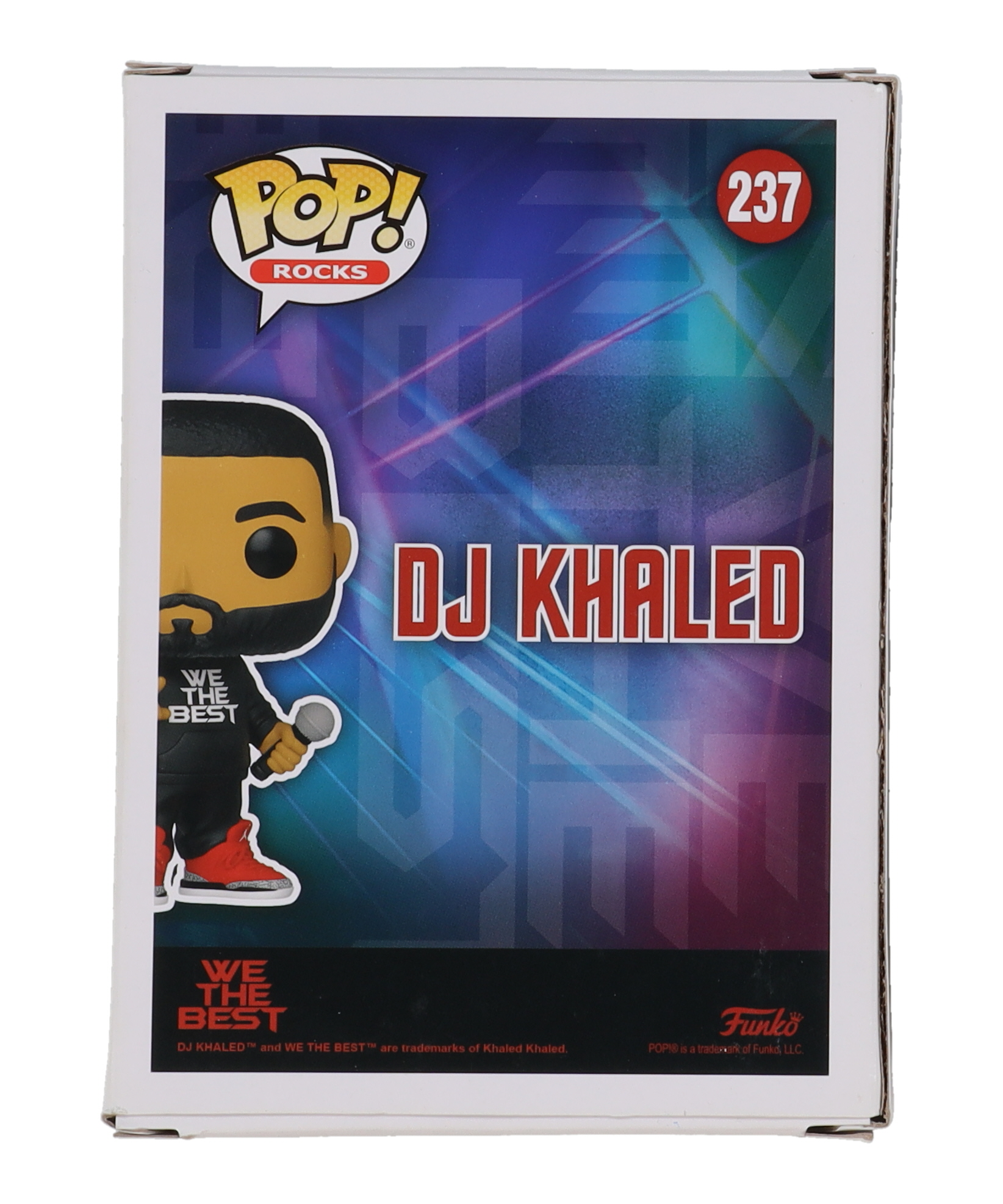 DJ Khaled Signed #237 Funko Pop! Vinyl Figure Inscribed "We The Best" (AutographCOA) at PristineAuction.com DJ Khaled Signed #237 Funko Pop! Vinyl Figure Inscribed "We The Best" (AutographCOA) at PristineAuction.com
