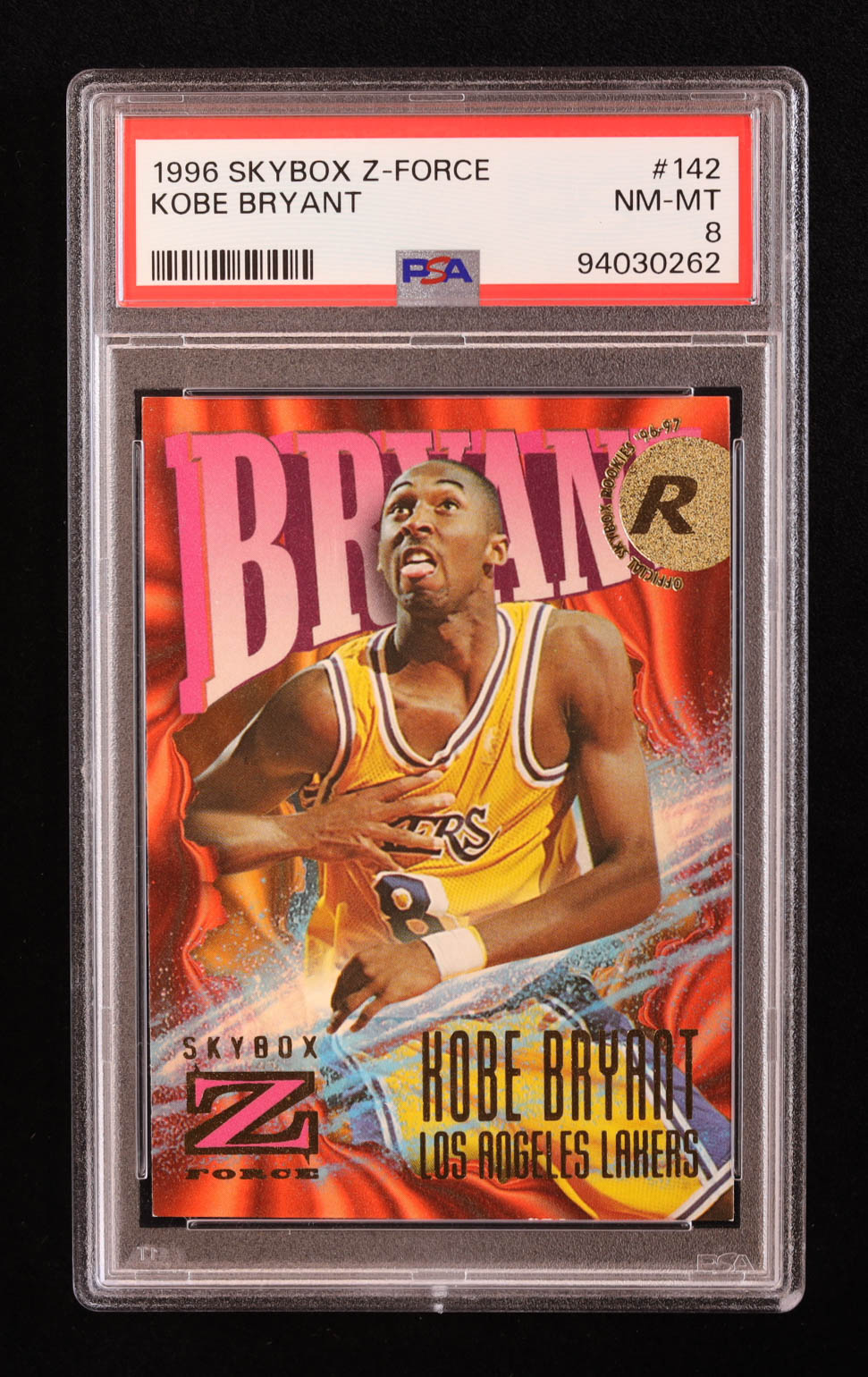 Kobe Bryant 1996-97 Z-Force #142 RC (PSA 8) | Pristine Auction