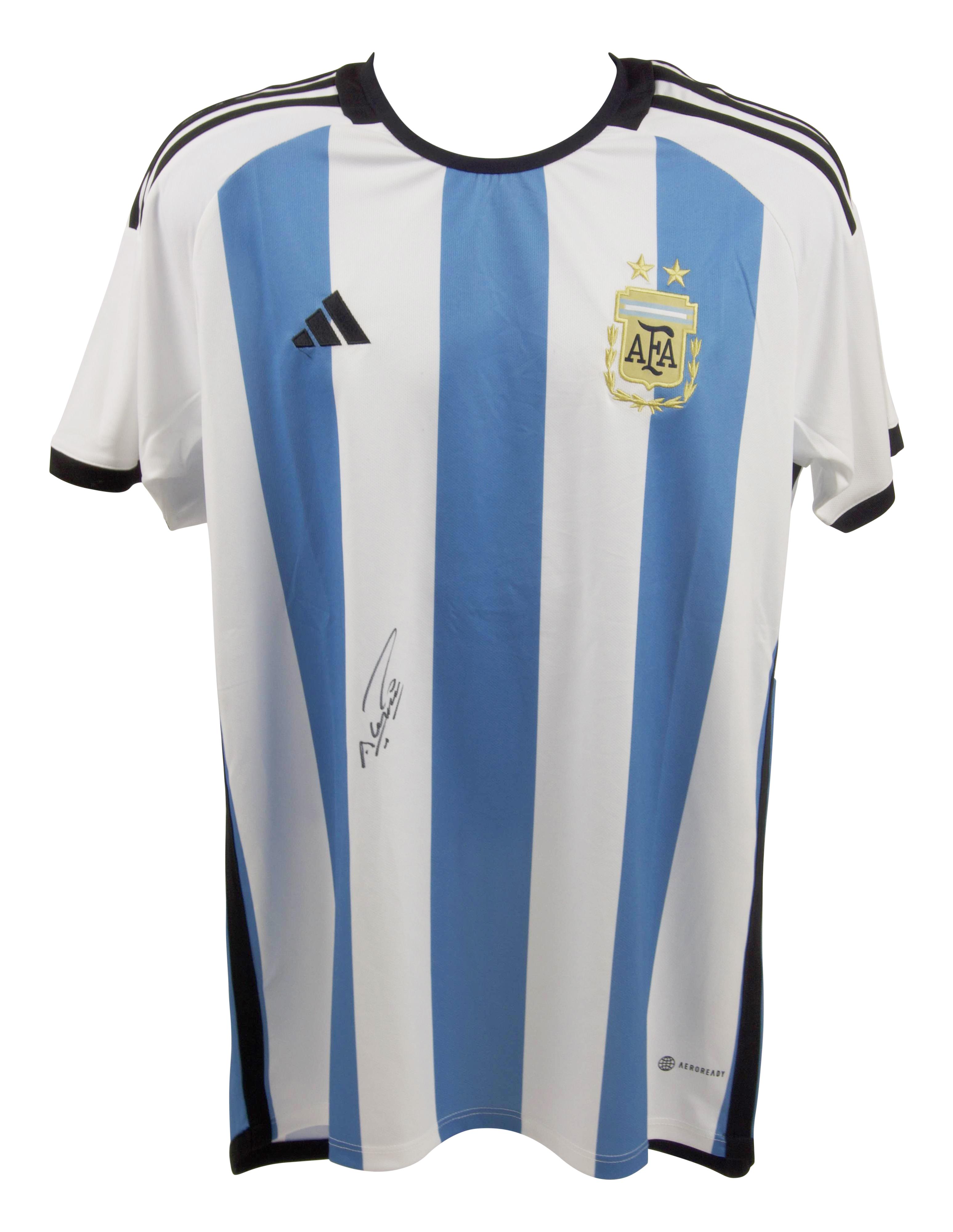 Sergio Aguero Signed Argentina Jersey (Beckett) at PristineAuction.com Sergio Aguero Signed Argentina Jersey (Beckett) at PristineAuction.com