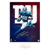 Saquon Barkley Signed LE Giants 18x24 Photo (Panini) at PristineAuction.com