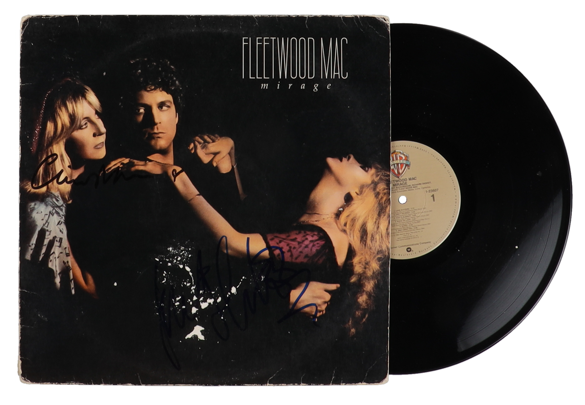 Mick Fleetwood & Christine McVie Signed Fleetwood Mac "Mirage" Vinyl Record Album (AutographCOA) at PristineAuction.com Mick Fleetwood & Christine McVie Signed Fleetwood Mac "Mirage" Vinyl Record Album (AutographCOA) at PristineAuction.com