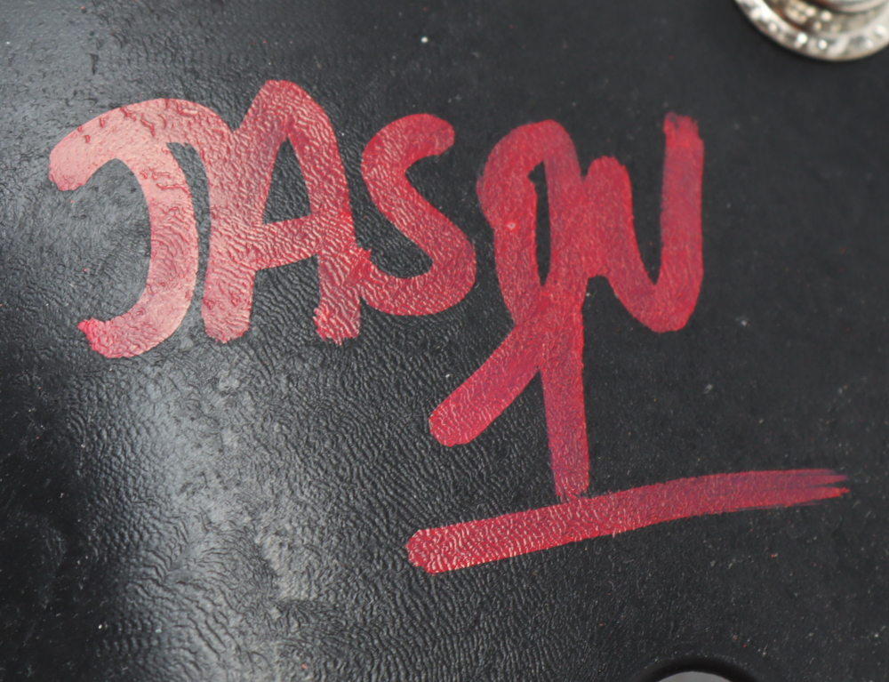 Ari Lehman Signed "Friday the 13th" Mask Inscribed "Jason Slays All!" & "Jason 1" (JSA) at PristineAuction.com Ari Lehman Signed "Friday the 13th" Mask Inscribed "Jason Slays All!" & "Jason 1" (JSA) at PristineAuction.com