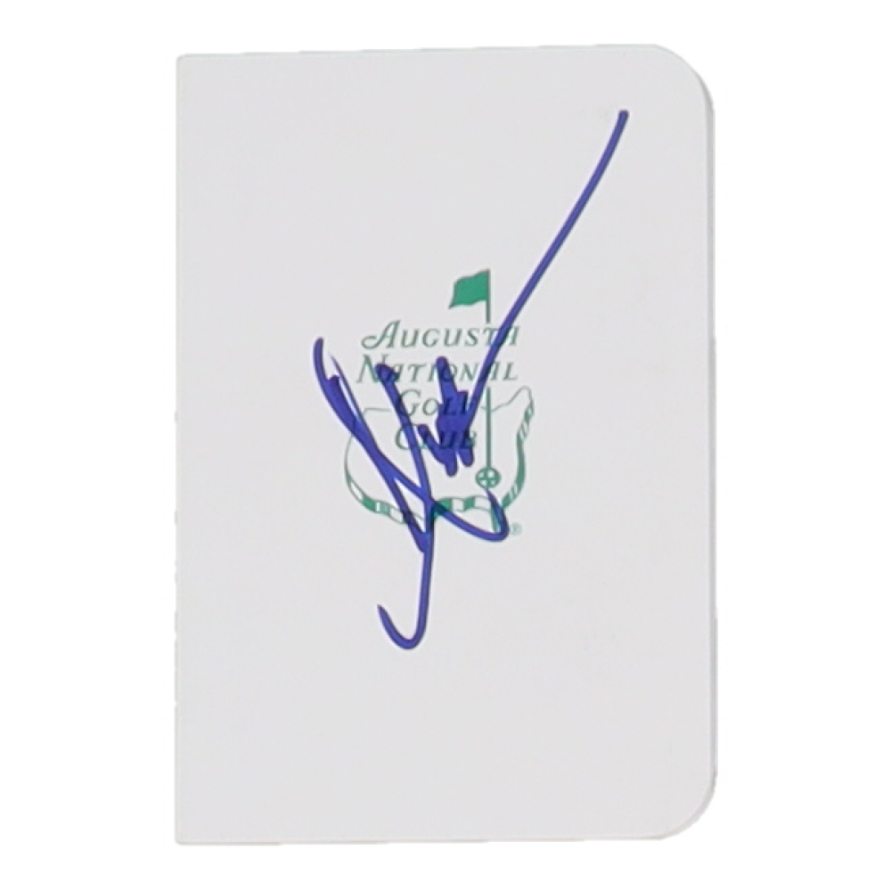 Marcus Allen Signed Augusta National Golf Club Scorecard (JSA) at PristineAuction.com