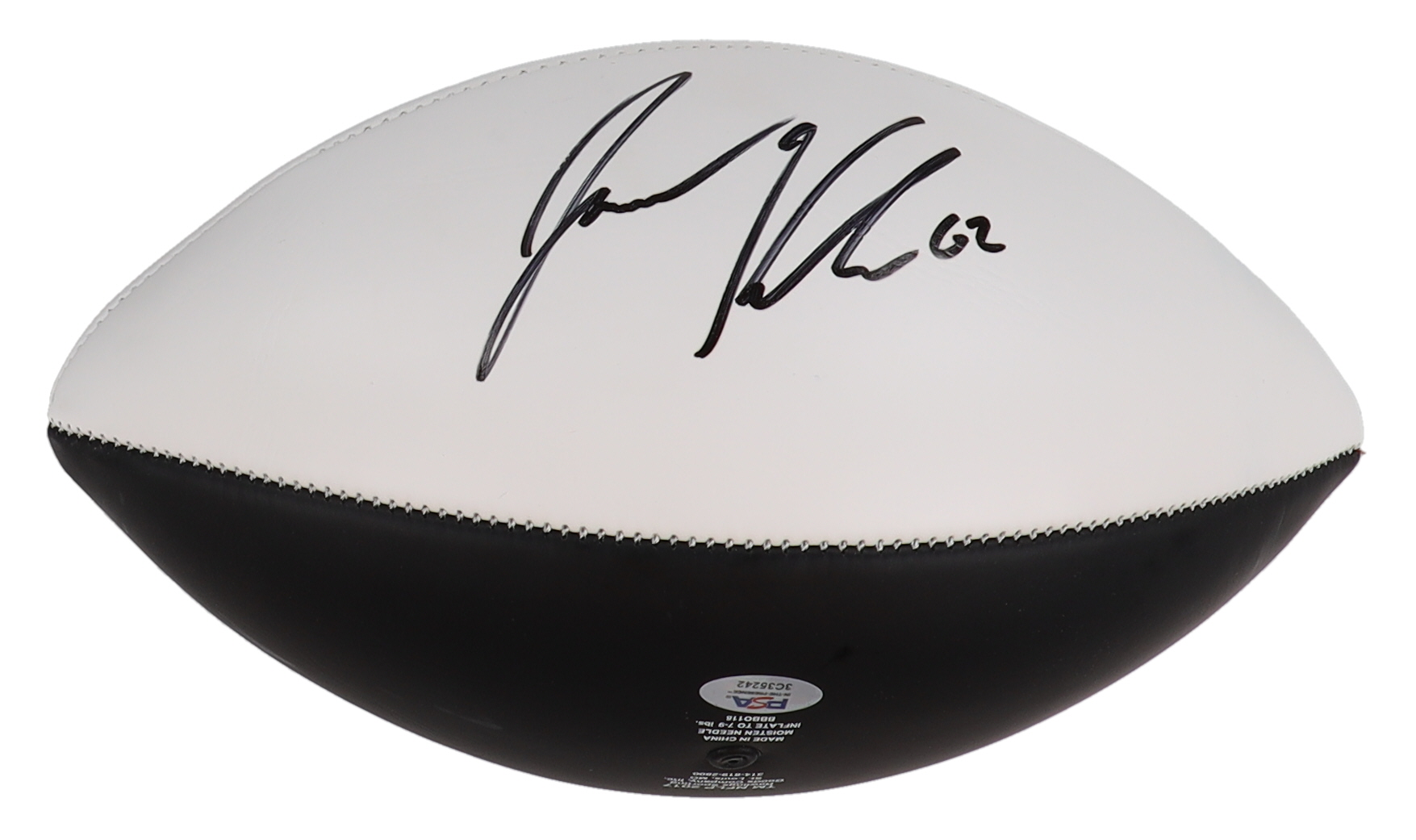 Jason Kelce Signed Eagles Super Bowl LII Champions Logo Football (PSA) at PristineAuction.com Jason Kelce Signed Eagles Super Bowl LII Champions Logo Football (PSA) at PristineAuction.com