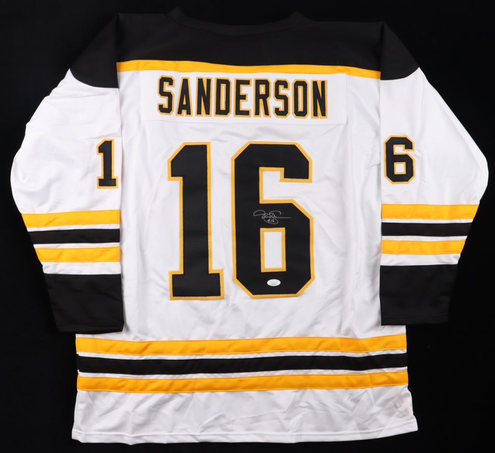 Derek Sanderson Signed Jersey (JSA) at PristineAuction.com Derek Sanderson Signed Jersey (JSA) at PristineAuction.com